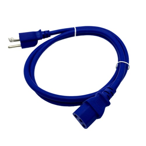 Blue power cord - power,
