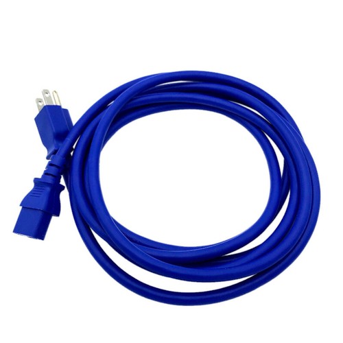 Blue power cord for dell - blue,