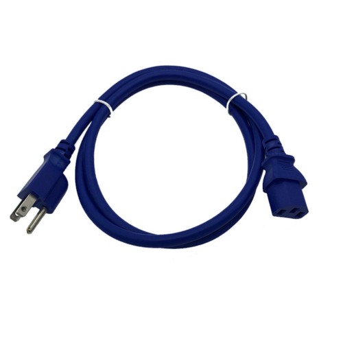 4ft power cord blu - 4ft,